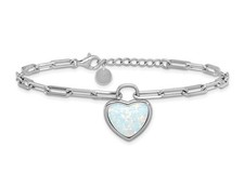 Bracciale fermacarte cuore