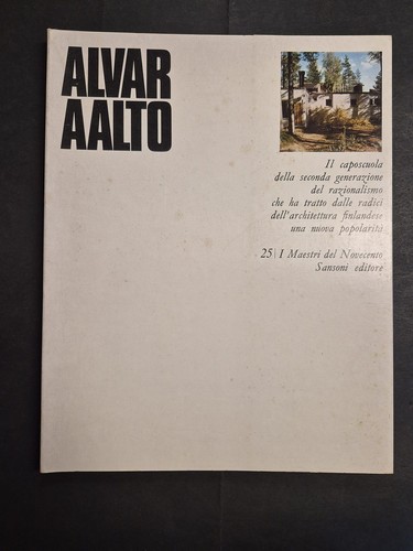 Alvar aalto maestri del - alvar, i