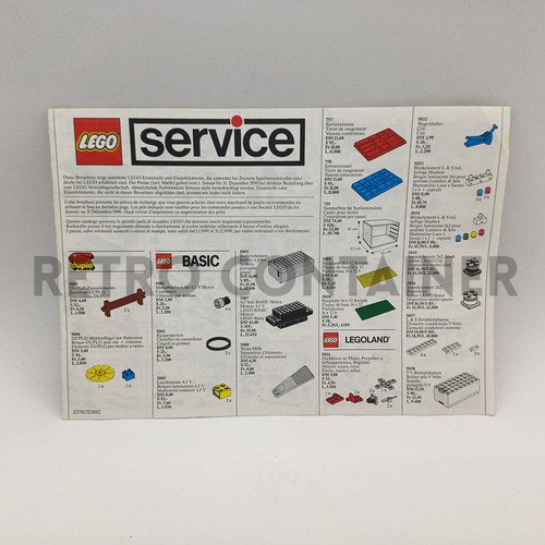 Lego service catalogo - lego,