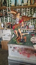 statua San Michele Arcangelo 50cm Resina 