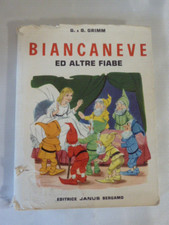 BIANCANEVE ed altre Fiabe- Marzetti Noventa 1^ ed '68 JANUS FIABE E LEGGENDE c6