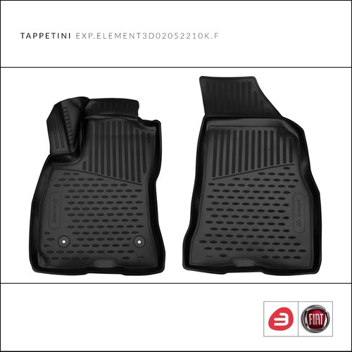 Tappetini tappeti gomma fiat - gomma,