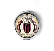 spilla calcio team scudetto u.s. palermo acquila no gagliardetto figurina
