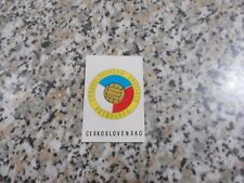 ALBUM MEXICO 70 PANINI SCUDETTO BADGE(CECOSLOVACCHIA-CESKOSLOVENSKO)ORIGINAL REC