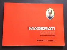 MASERATI COUPE  impianto elettrico .. ottimo!! Raro introvabile