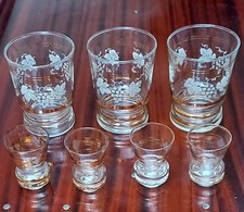 SET  BICCHIERI ANNI 50