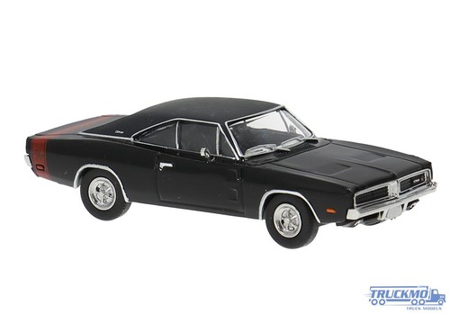 Brekina dodge charger nero - dodge,