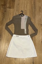 Maglione di seta Fendi, (gonna