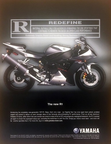 Yamaha yzf 2002 - foto, moto
