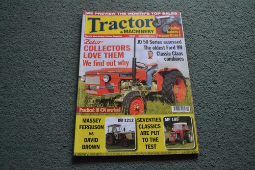 Tractor machinery magazine - tractor, &