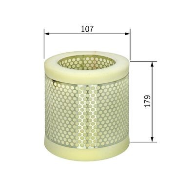 Bosch f026400011 filtro - bosch, aria