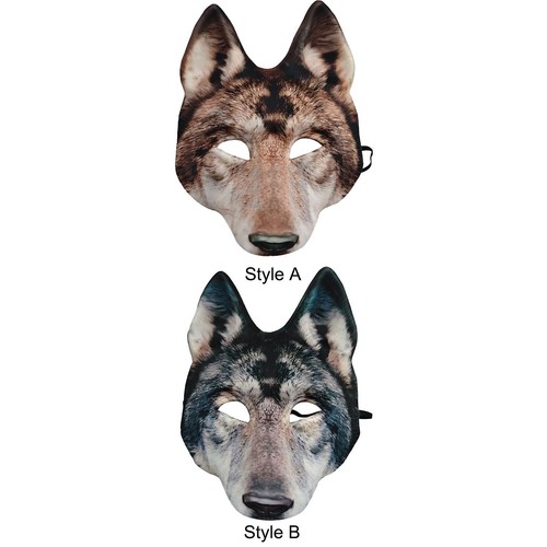 Maschera testa lupo - testa,