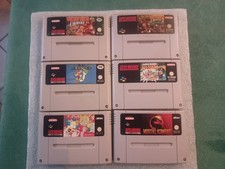 Nintendo SNES lotto x6 giochi