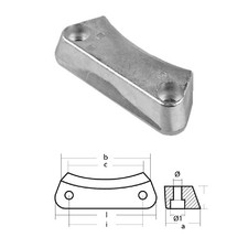 Tecnoseal 00735AL Anodo Volvo