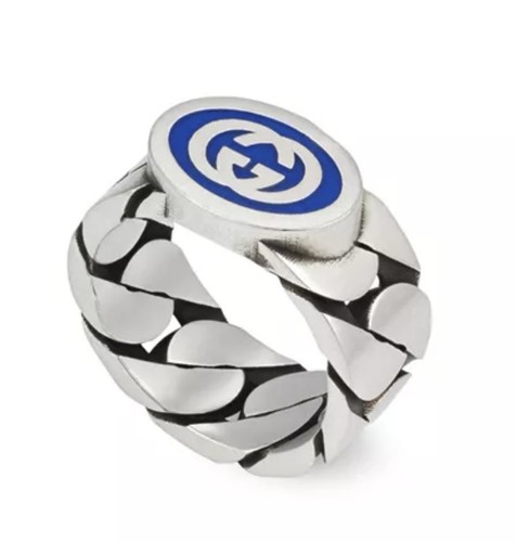 Gucci anello ad incastro - lg.,