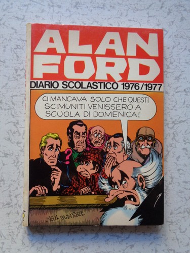 Alan ford diario scolastico - alan,