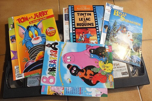 Video vhs lot - video, de