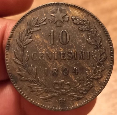 Moneta centesimi 1894 - 10,