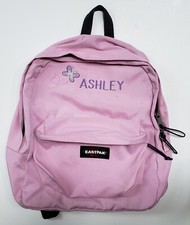 Zaino EastPak rosa ricamato