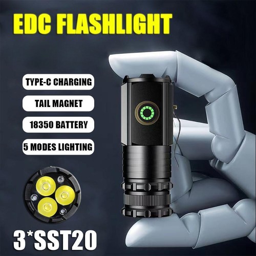 Mini torcia led 10000lm