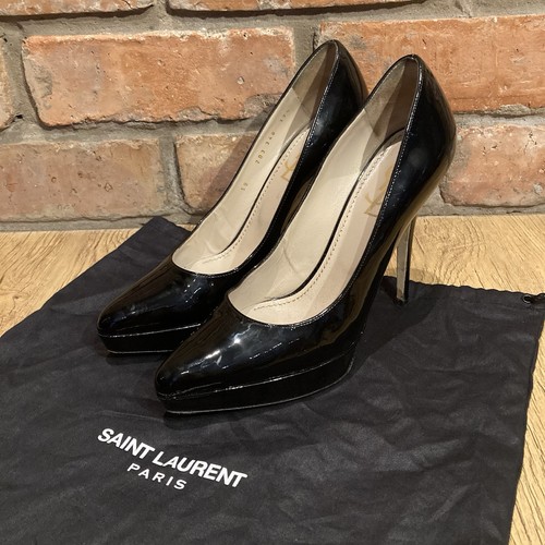 Tacchi ysl neri vernice - ysl,