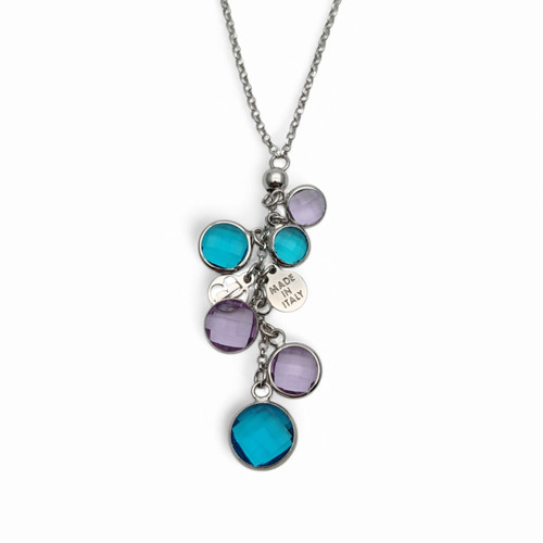 Collana lunga con pendente - ,