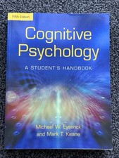 Cognitive psychology a - cognitive, psychology: