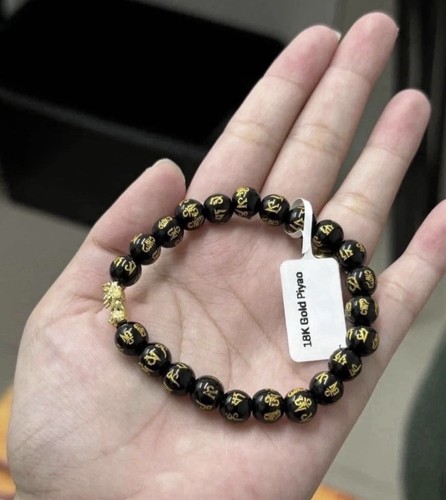 Bracciale elastico oro - elastico, saudita