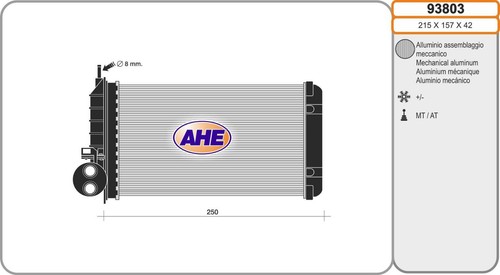 Radiatore stufa fiat - fiat, seicento