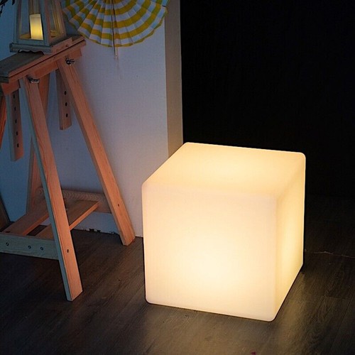 Sgabello cubo led - led, 16