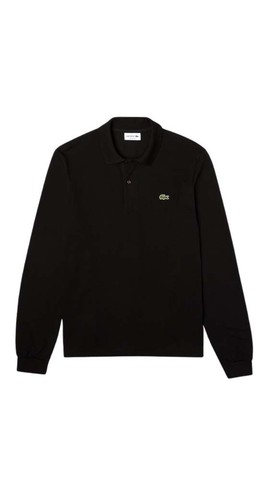 Polo lacoste uomo nero classic - polo,