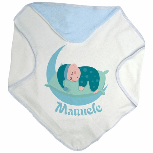 Accappatoio triangolo neonato
