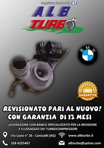 Turbina turbo bmw d - 2.0,