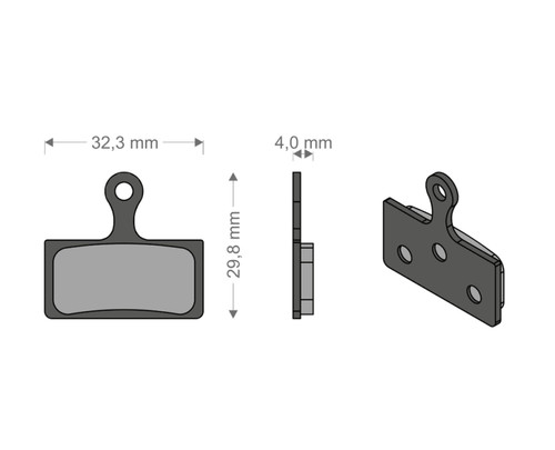 Brenta pastiglie bike shield - pastiglie,