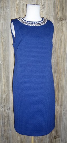 Abito adrienne vittadini blu - abito,