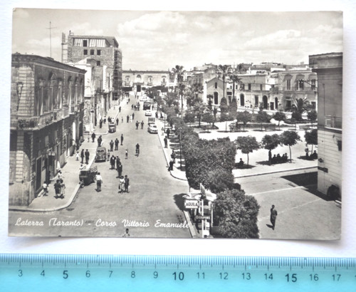 Cartolina laterza taranto - cartolina,