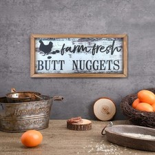 Decorazione da parete rustica casale pollo ornamento da appendere per spazio cuc