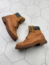 Timberland stivali vintage in pelle sbiadita da uomo taglia US 8,5/EUR 41-42