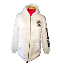 Felpa Timberland bianca manica