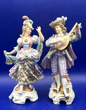 Pair of Antique Sitzendorf