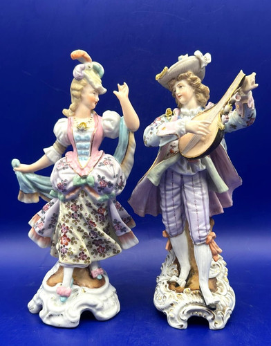 Pair antique sitzendorf - antique,