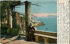 1914 Amalfi - Panorama dal