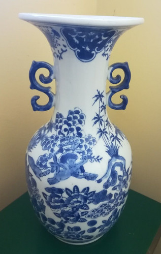 Vaso porcellana danese - vaso, in