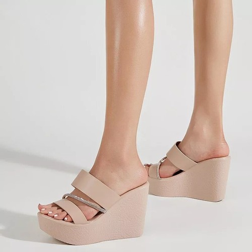 Sandali espadrilles zeppa - zeppa, 11