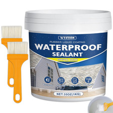 Sigillante Impermeabile Liquido Trasparente 1KG - Impermeabilizzante Invisibile 