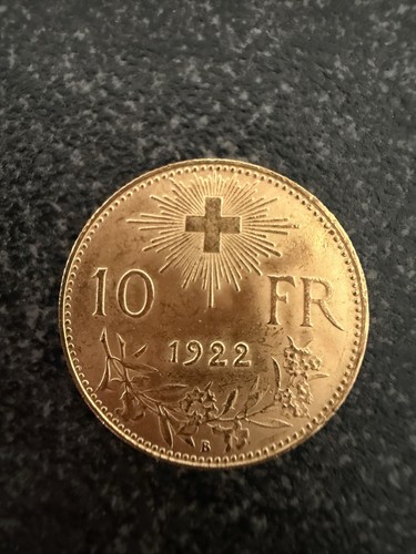 Svizzera franchi 1922 - 10,