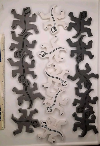 Raro puzzle piastrelle - , schiuma