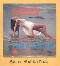 SOLO COPERTINA - 7" - PAOLA