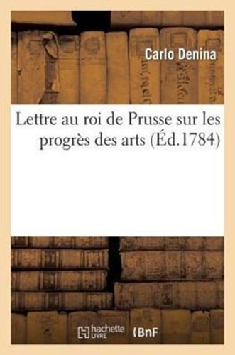 Denina lettre au roi - lettre,