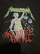 METALLICA "... And justice for all" ORIGINAL vintage t-shirt, Tour 1988